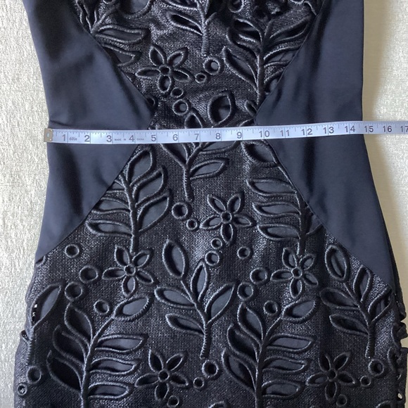 Eva Franco Jamila Dress - Black Vine Woman’s Size 2 New With Tags - Picture 14 of 16